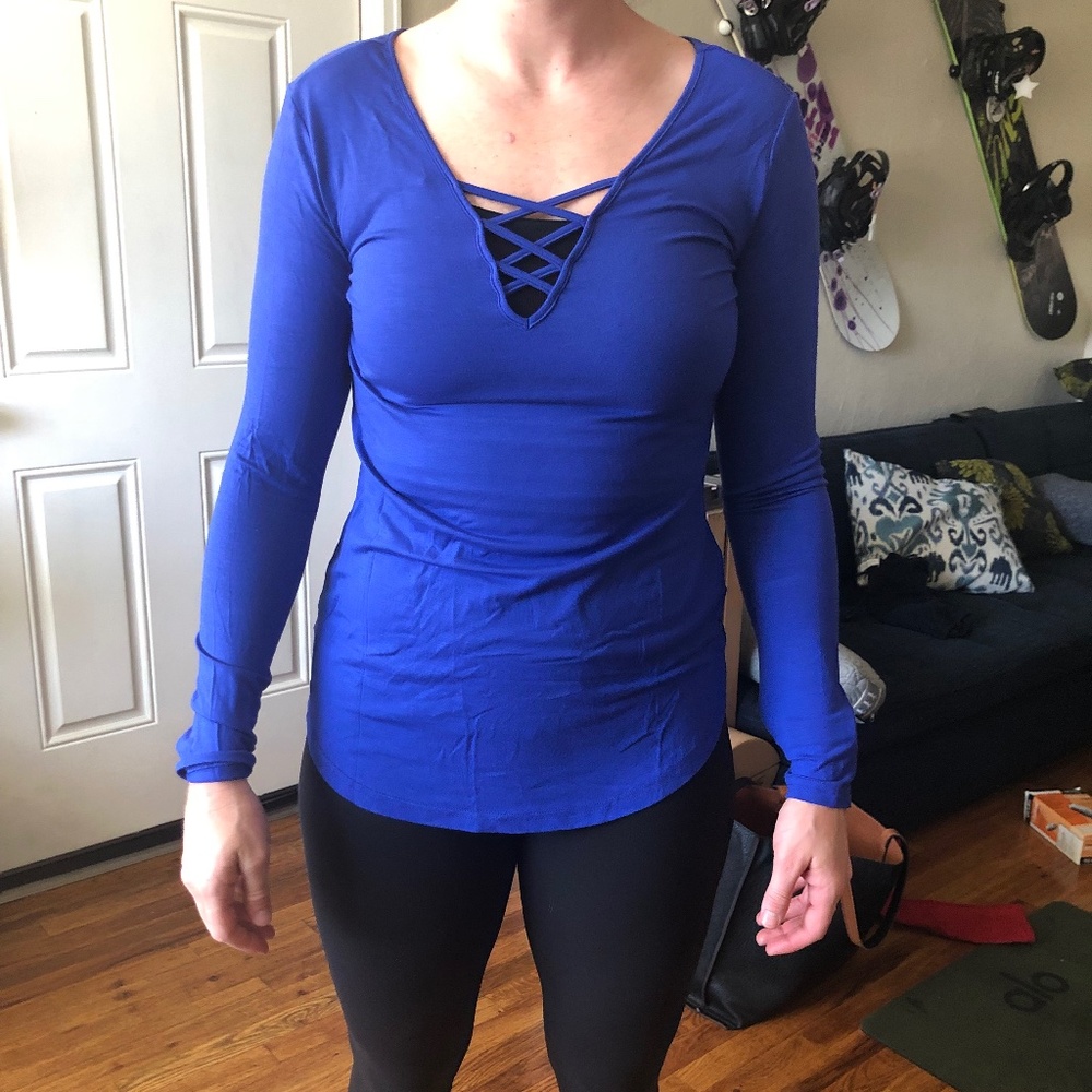 Blue long sleeve